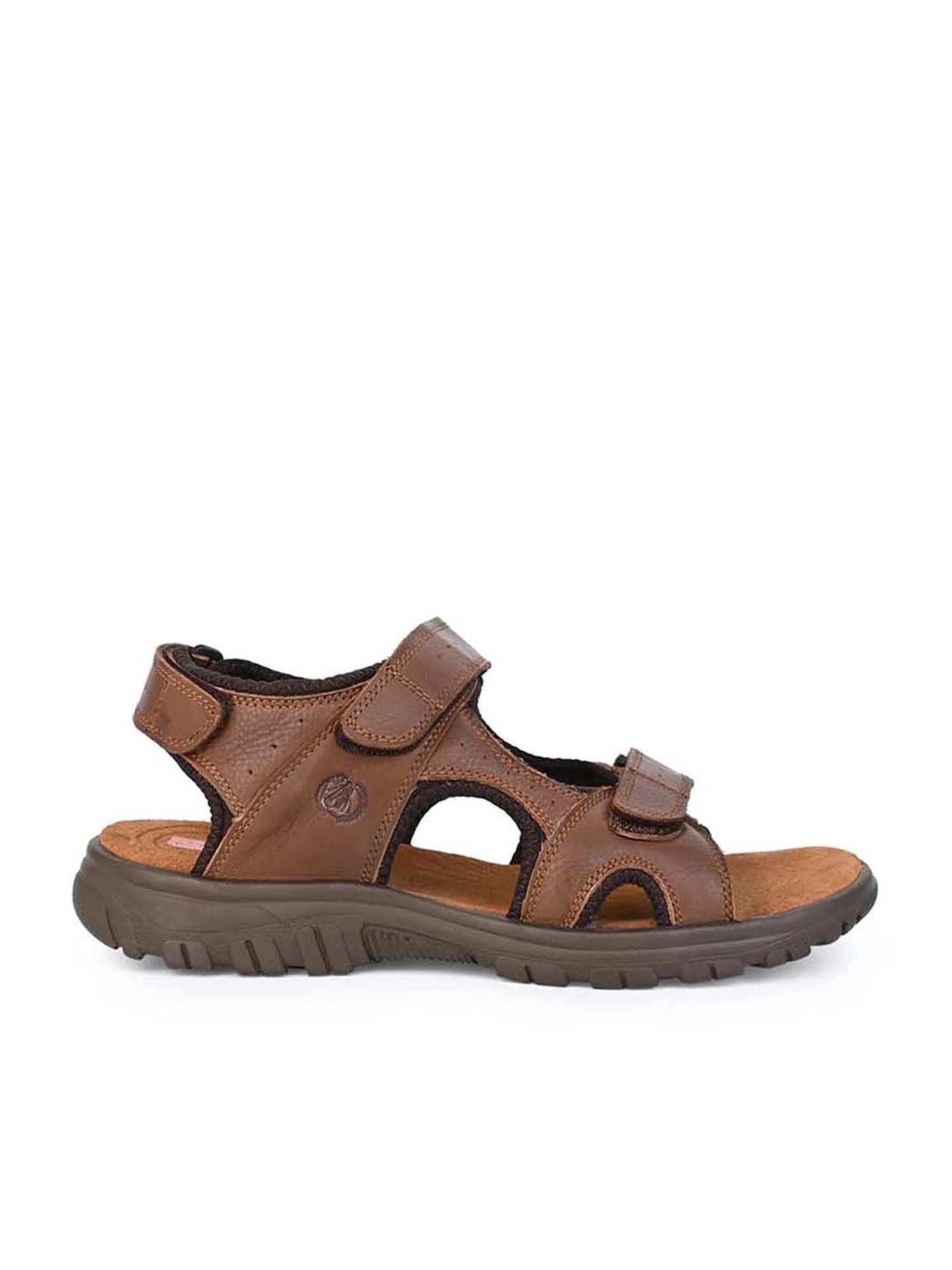Alberto Torresi 
 Men's Tan Floater Sandals