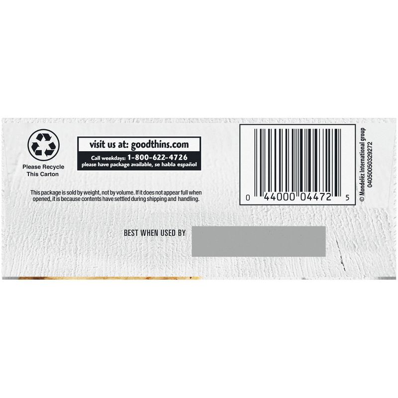 Good Thins Sea Salt & Pepper Rice Snacks Gluten Free Crackers - 3.5oz