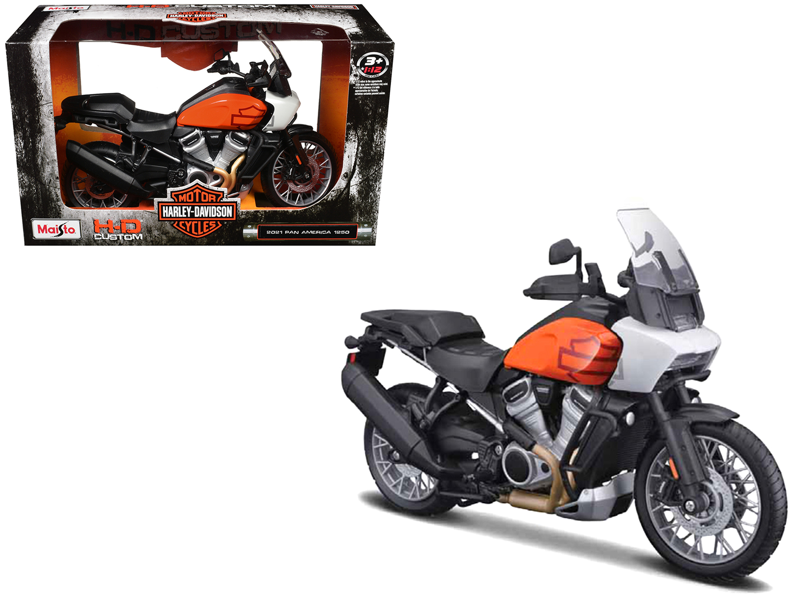 2015 Harley Davidson Street 750 Motorcycle Model 1/12 by Maisto