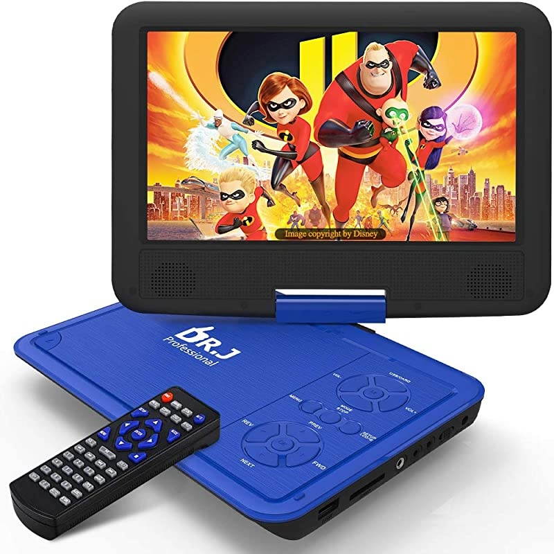 Hard Carrying Travel Storage Case, for DBPOWER 10.5" Portable DVD Player (Black-New Version)