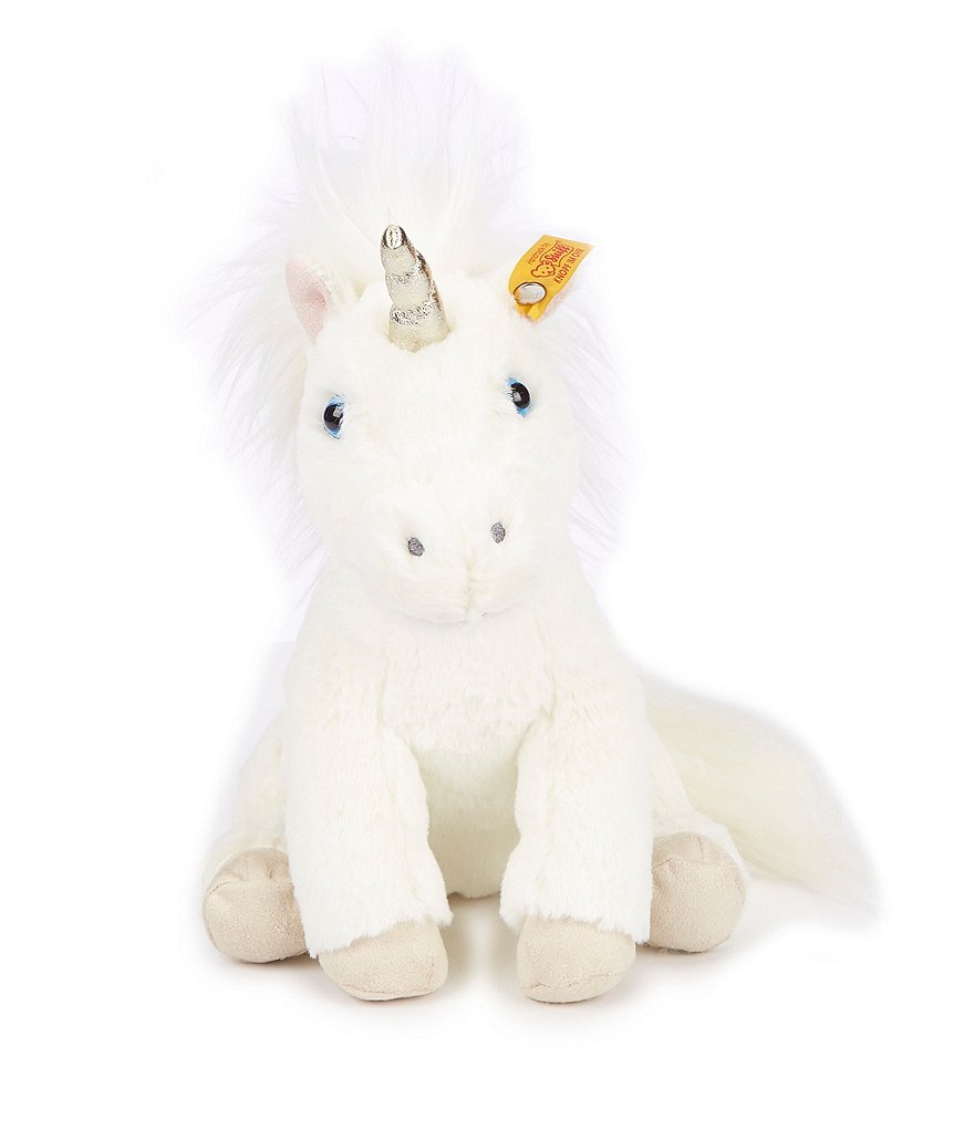 Steiff 10#double; Floppy Unica the Unicorn Plush