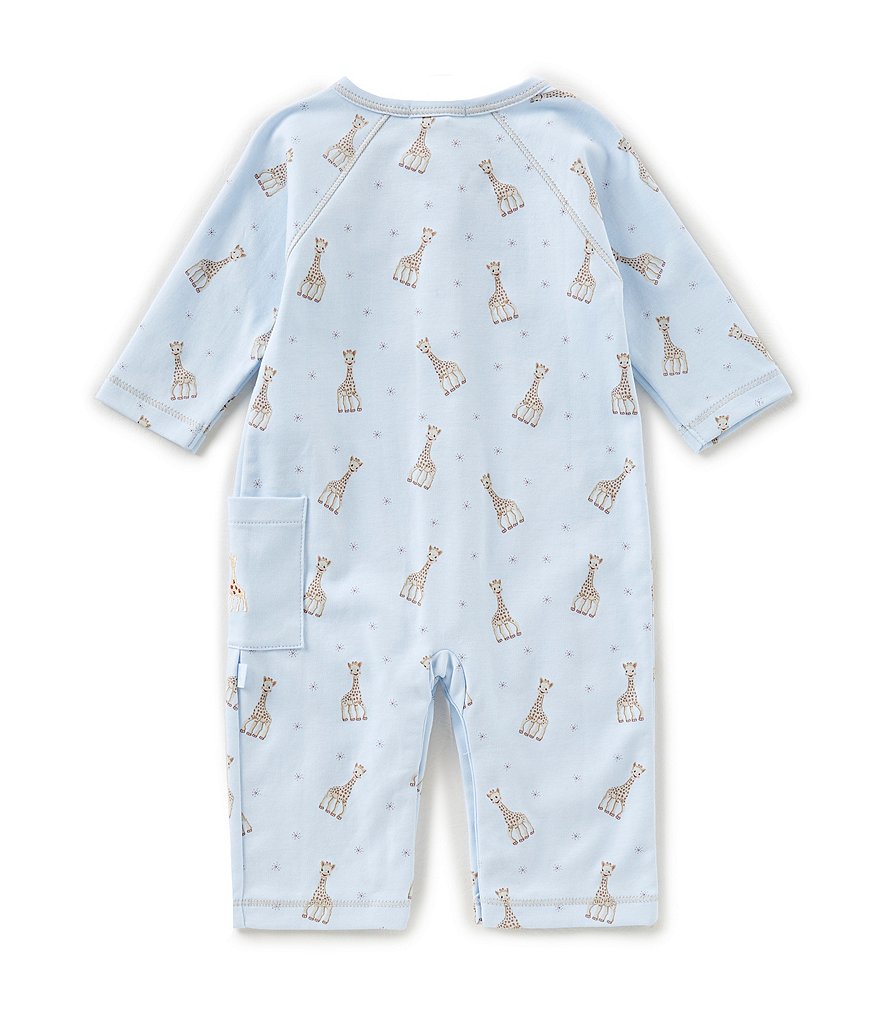 Kissy Kissy Baby Boys Newborn-9 Months Sophie La Girafe Printed Coverall
