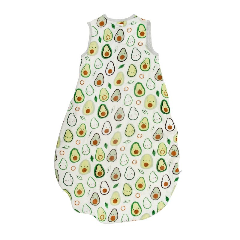 Loulou Lollipop Muslin Sleep Sack Wearable Blanket - Avocado 12-24M