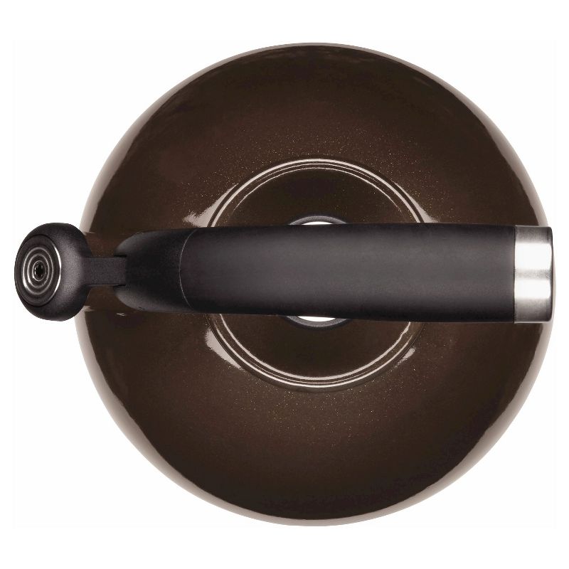 Mr. Coffee 2 Quart Stainless Steel Whistling Tea Kettle with Nylon Handle