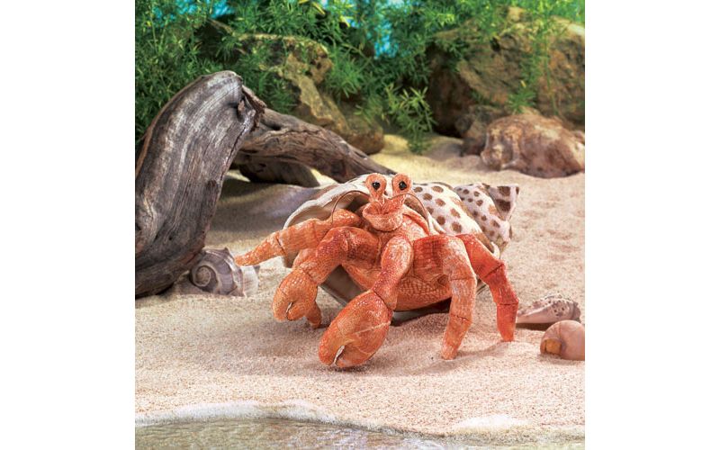 Folkmanis Hermit Crab Hand Puppet