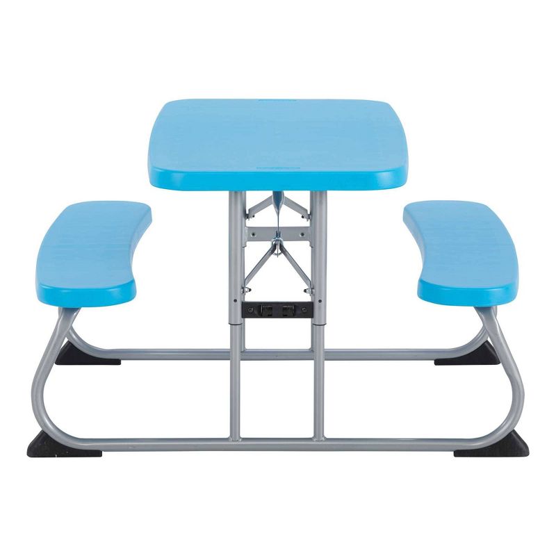 Kids Rectangle Patio Picnic Table Blue - Lifetime