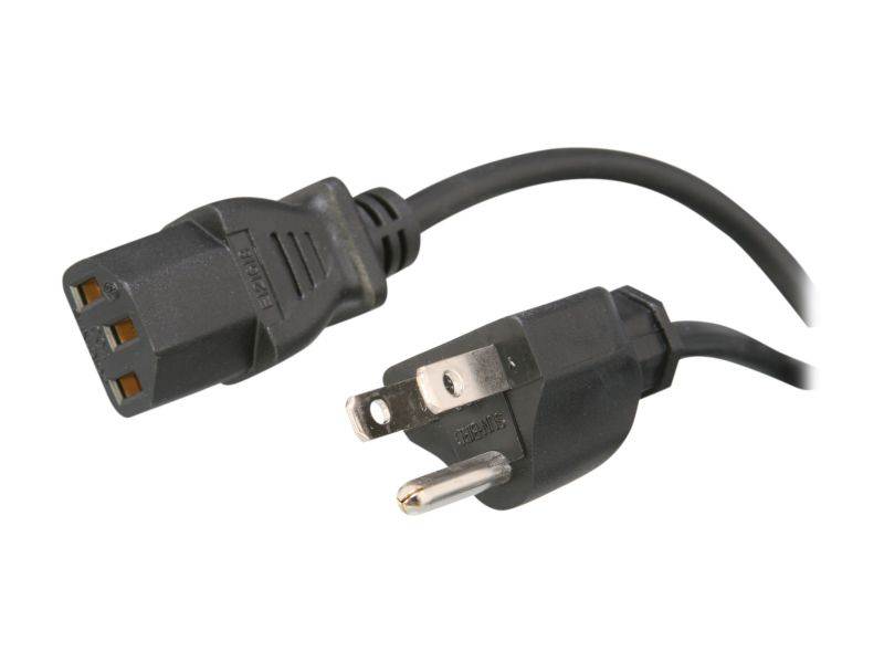 DAT Model 7550D 6 ft. Computer Power Cable