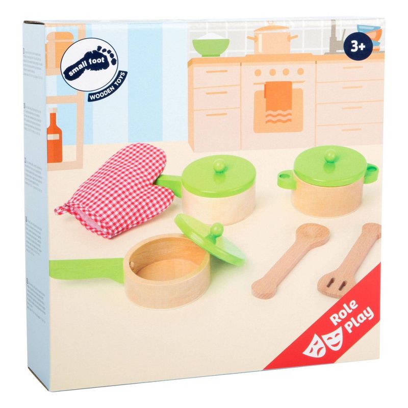 Small Foot Wooden Toys Cooking Set
