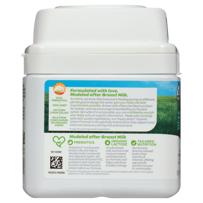 Happy Baby Stage 2 Infant Formula with Iron Powder - 21oz