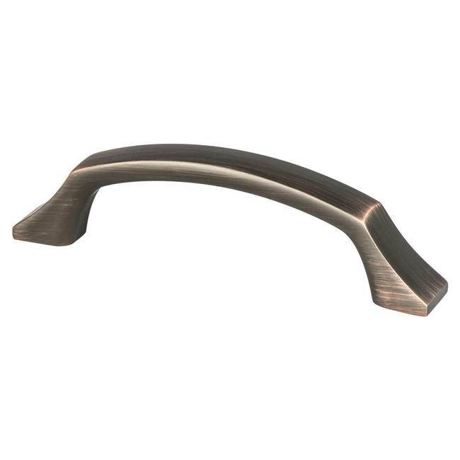 Berenson 1207-10VB-P 96 mm CC Century Edge Pull with Verona Bronze