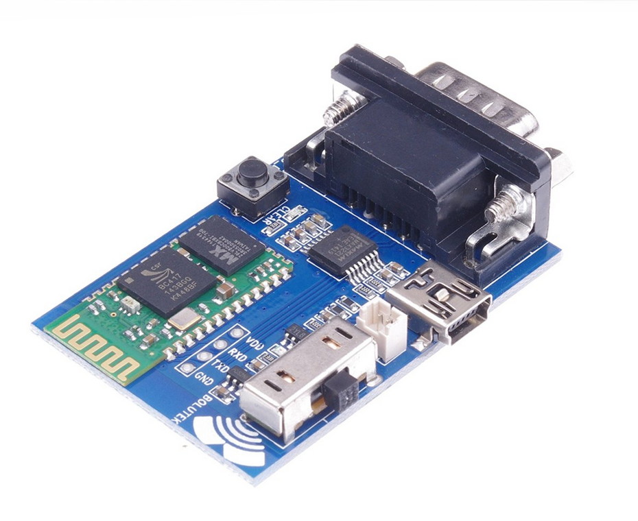 BC-04 Bluetooth Serial Port Adapter Bluetooth Communication Module RS23 Master-Slave 2 Modes 5v mini usb