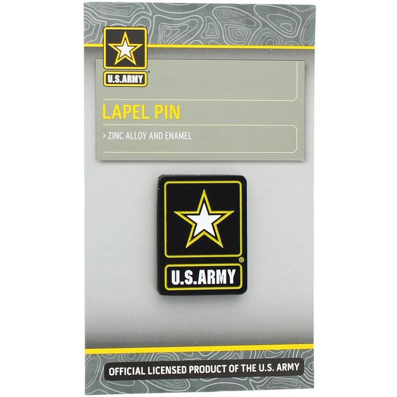 Nerd Block U.S. Army Star Logo Lapel Pin