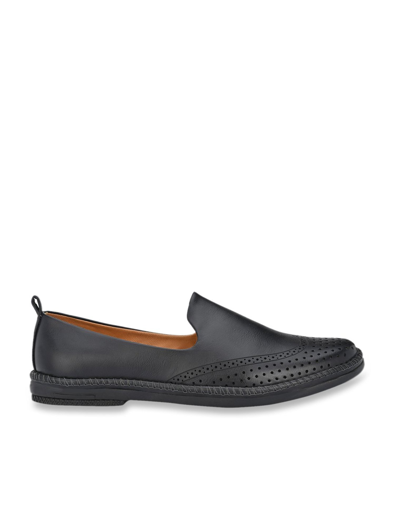 Prolific Men's Black Casual Loafers