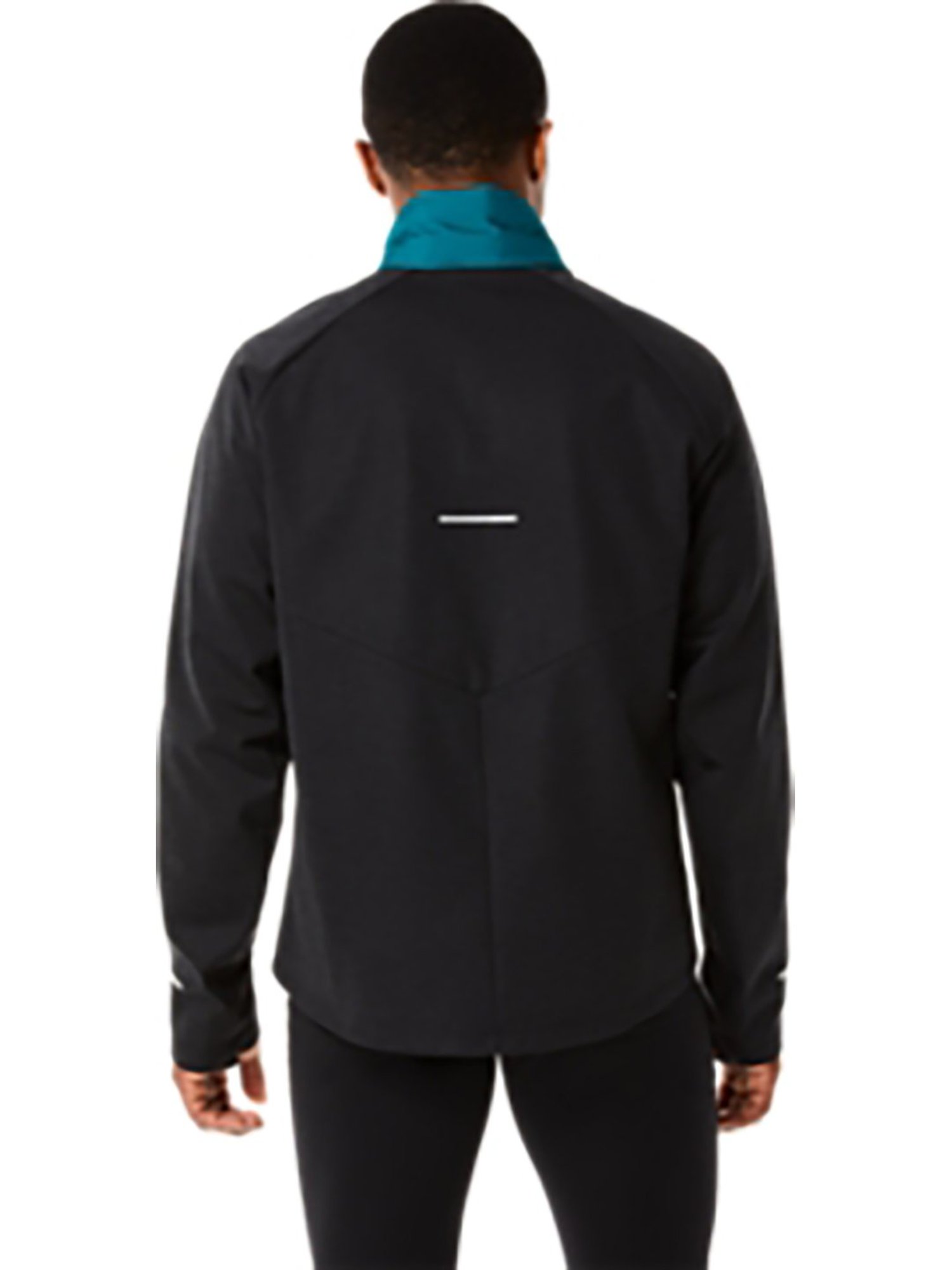 Asics Teal & Black Full Sleeves Jacket