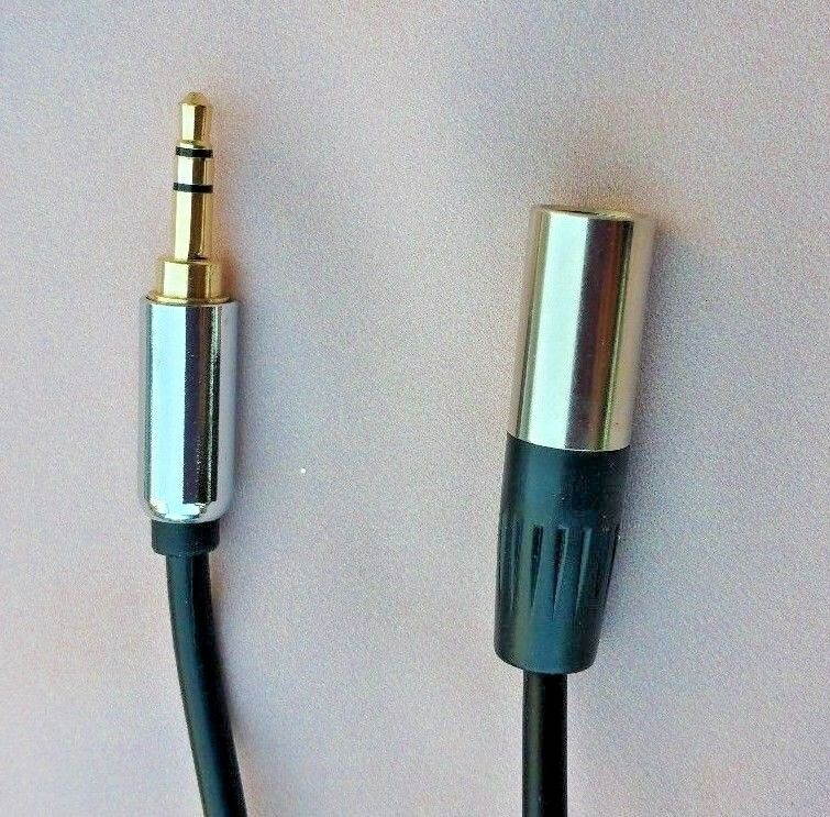 SuperFlex GOLD Patch Cable, XLR Male to XLR Male - 1' Length