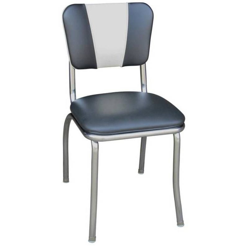V - Back Diner Chair Black/White - Richardson Seating