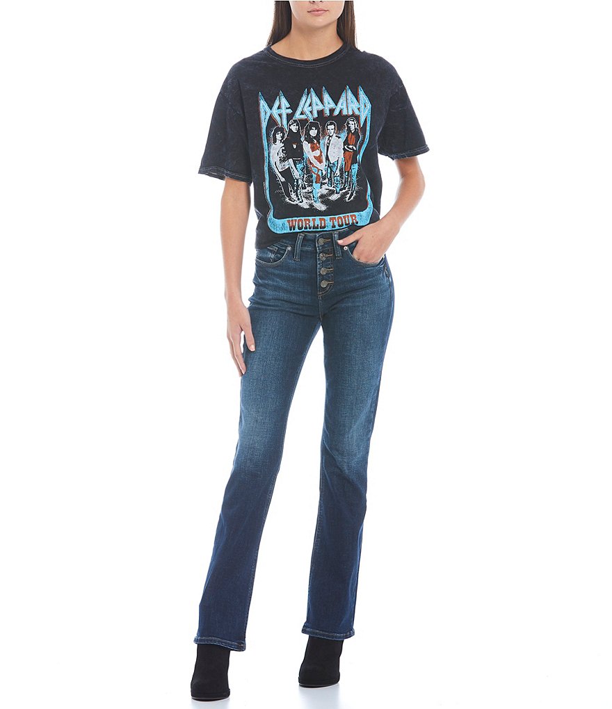 Junk Food Def Leppard World Tour Short Sleeve Graphic Tee