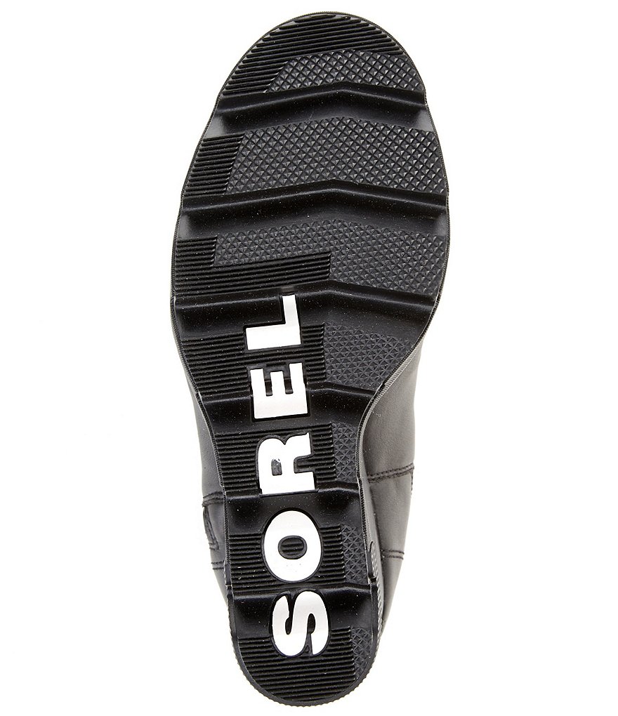 Sorel Joan Uptown Side Zip Waterproof Leather Wedge Booties
