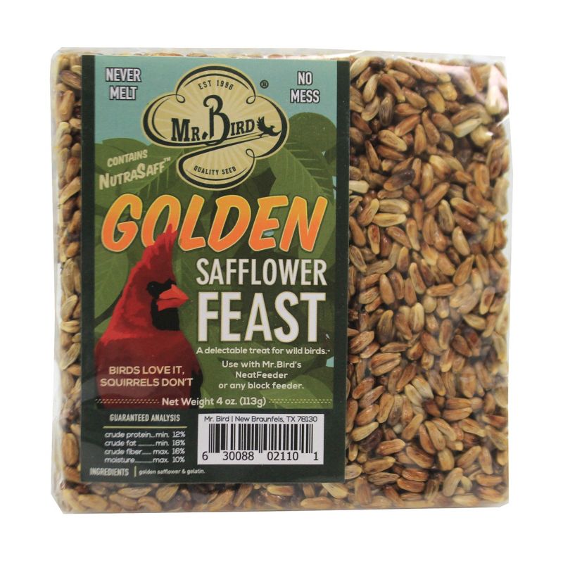 Home & Garden 4.5" Small Cake Sampler Set / 4 Bird Feeding Cardinals Wren Mr Bird  -  Bird And Wildlife Food