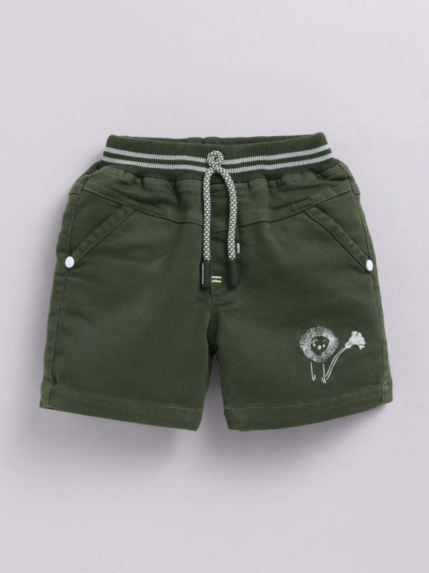 UNO KIDS Boys Green & White Printed Top & Short sets