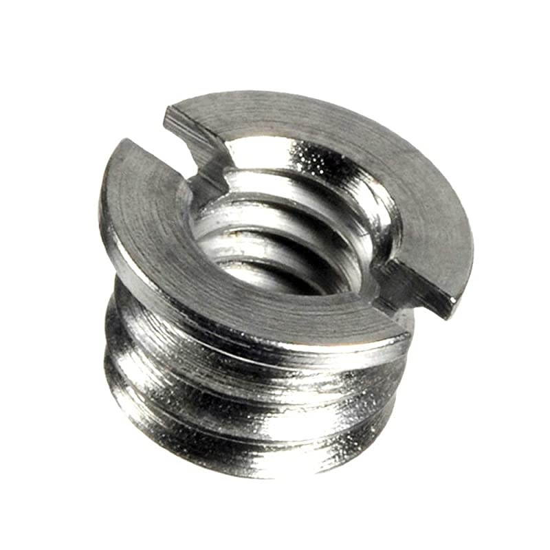 10 Packs  Stainless Steel 38 to 14 Reducer Bushing Convert Screw Adapter Tripod Screw Adapter 14 to 38 for Tripod Monopod Ballhead