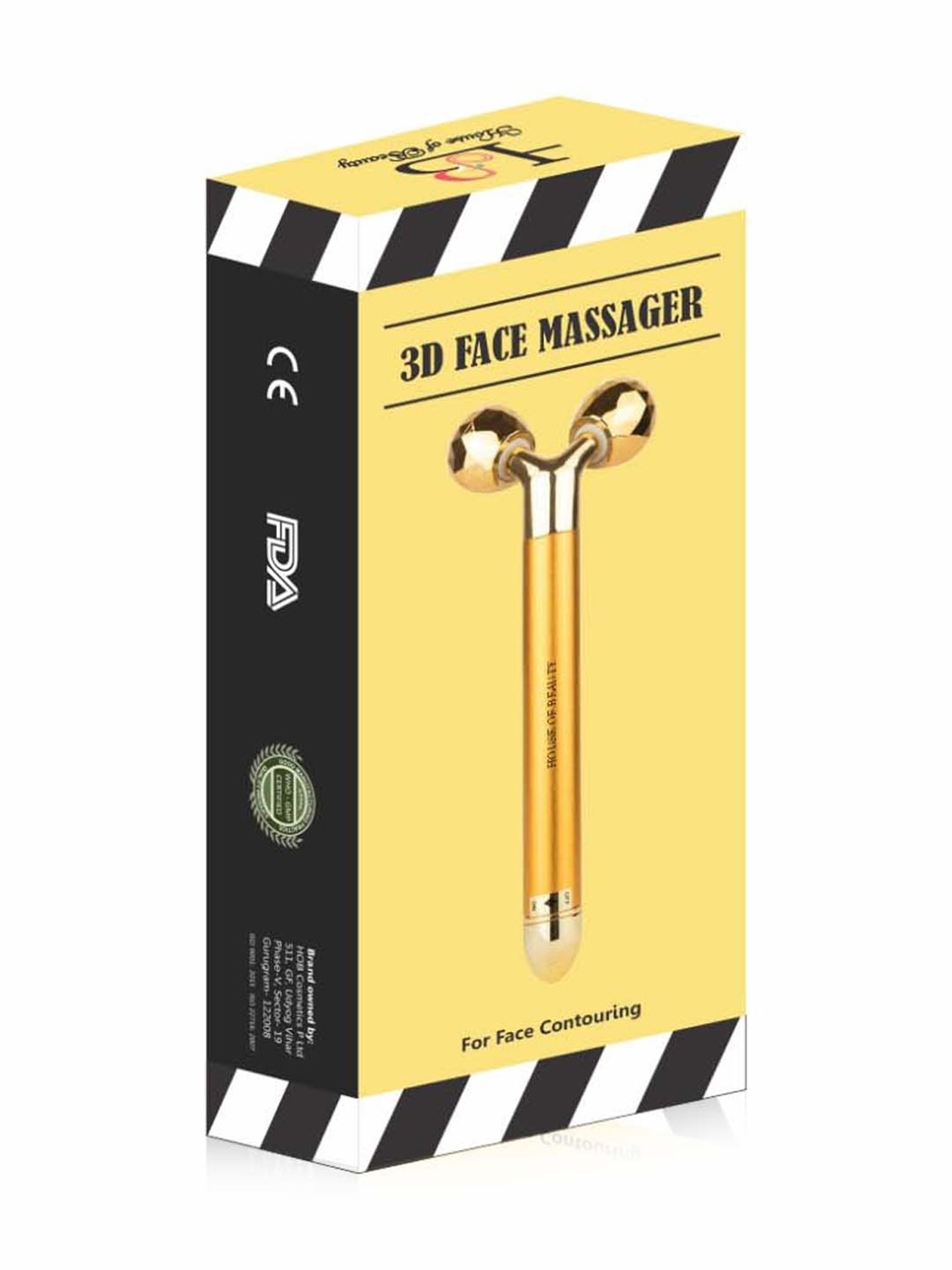 HofB- House of Beauty Quartz Roller - 1 Pc