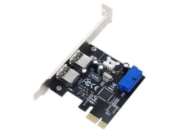 SEDNA - PCI Express USB 3.0 4 Port Adapter ( 2External + 2 Port Internal with 20 Pin connector )