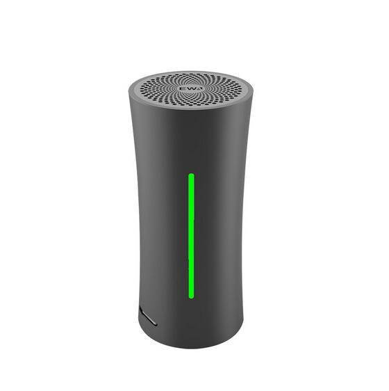 EWA A115 Super Battery 105-hours Playtime Bluetooth Speaker Built-in 6000mAh Rechargeable Battery Great Sound & Bass Handy with Small Bag (Black)