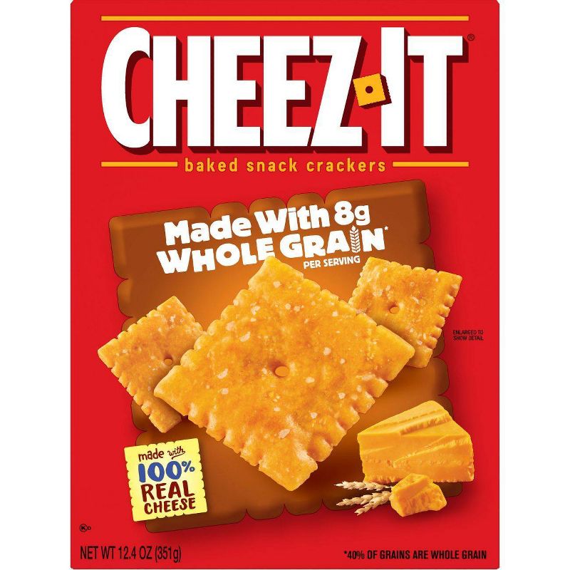 Cheez-It Whole Grain Baked Snack Crackers 12.4oz