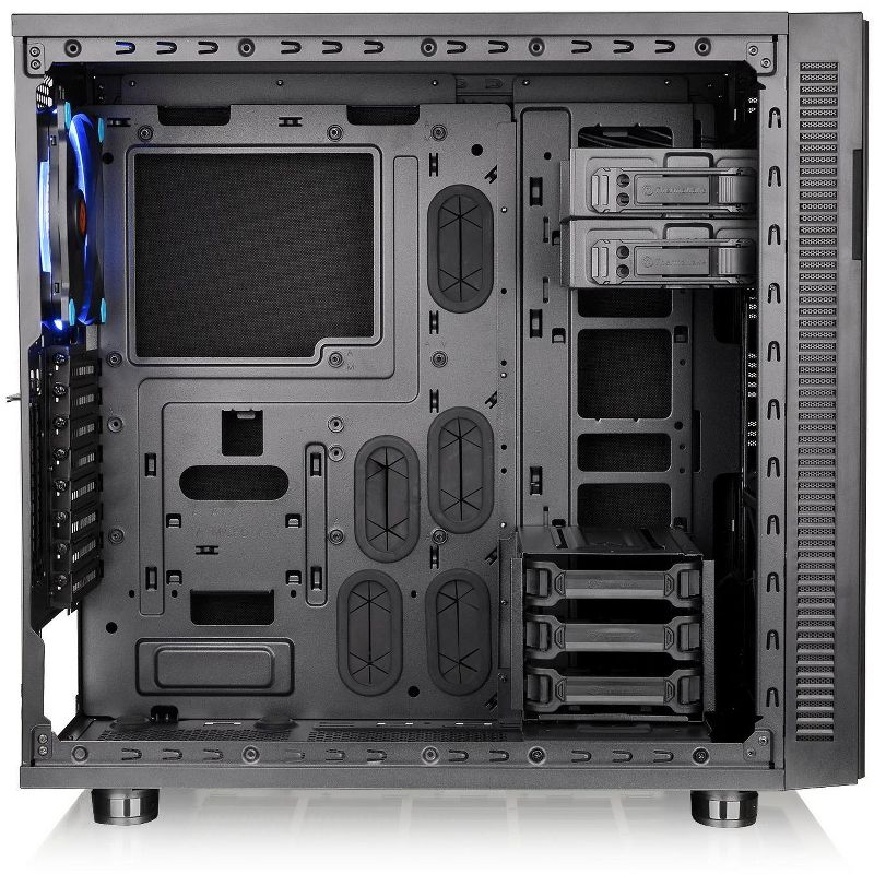 Fractal Design Node 202 Computer Case - Black - 2 x Bay - 1 x 450 W - Power Supply Installed - Mini ITX Motherboard Supported - 7.72 lb