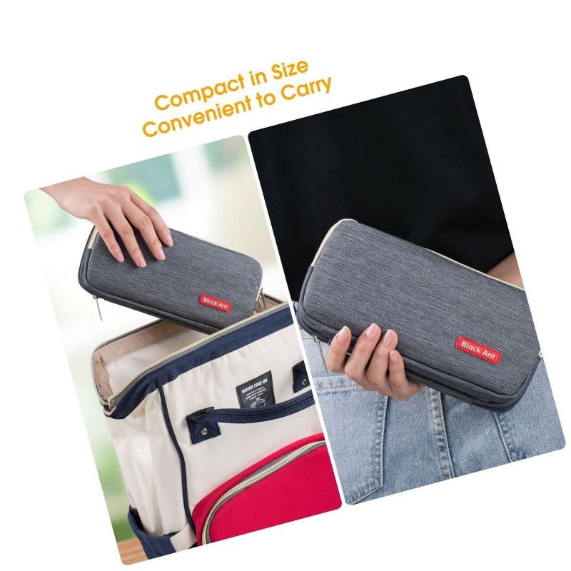 Puroma Pencil Case with 2 Compartments, Zipper Large Storage Pens Pouch Bag f...