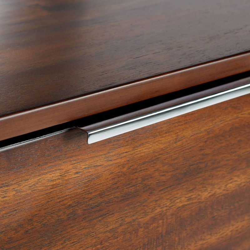 County Line 4 Drawer Chest Rum Walnut - Sauder