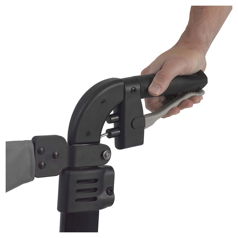 Drive Medical Nitro Euro Style Walker Rollator, Black