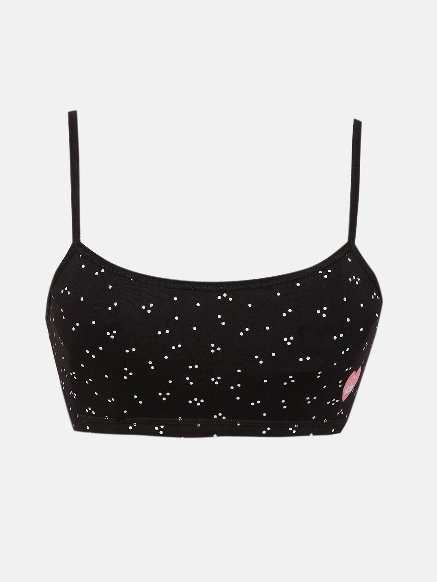 Sillysally Kids Multicolor Printed Sports Bra (Pack Of 3)