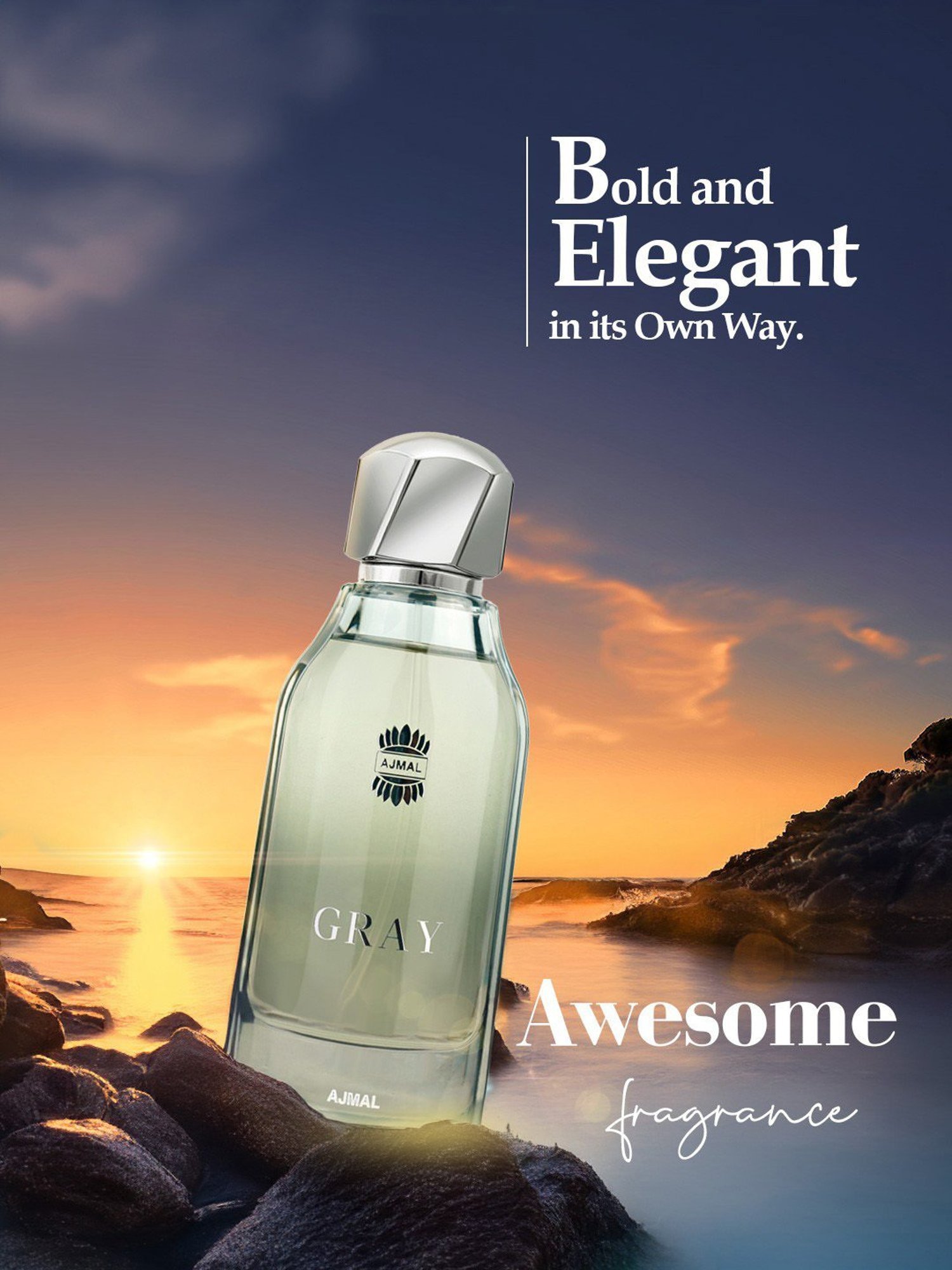 Ajmal Gray Eau de Parfum for Men - 100 ml