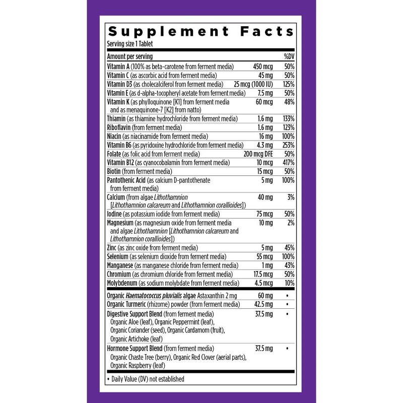 New Chapter Women's 55+ One Daily Multivitamin Tablets - 30ct