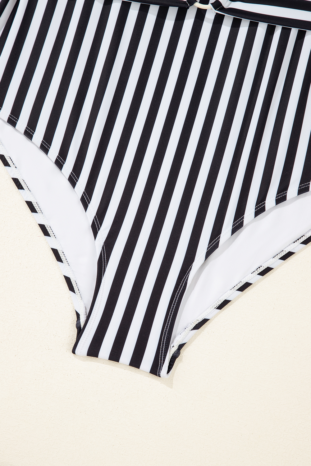 Black Plant Print Zip Front Half Sleeve One Piece Swimsuit