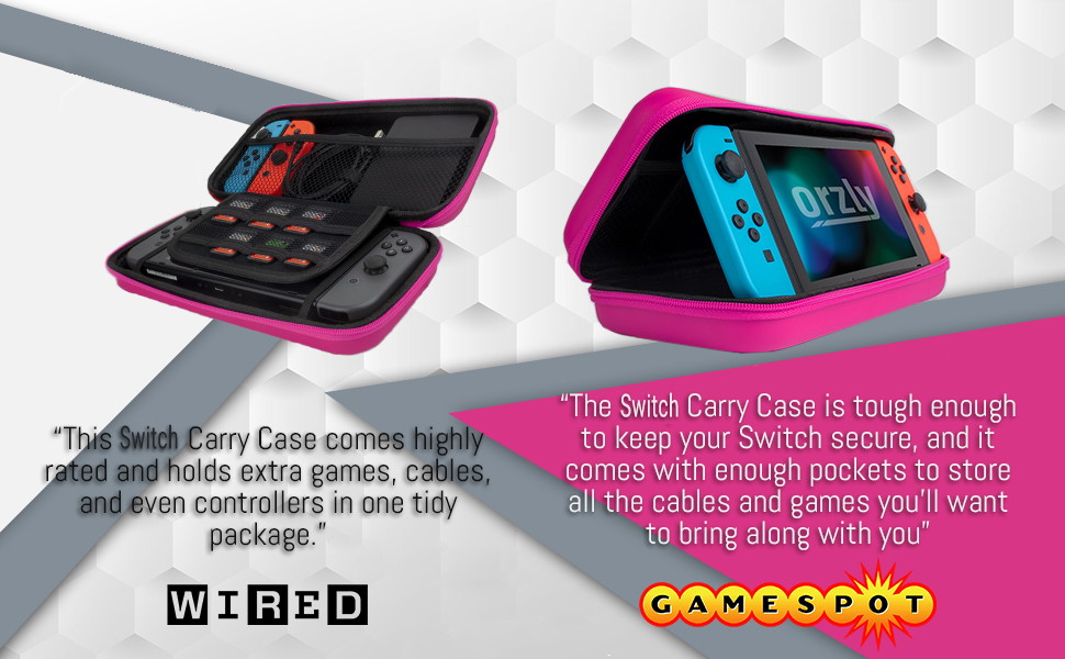 Multifunction Case Portable Eva Hard Protective Handle Carry Case Cover  Box for Nintendo SWITCH Console Game