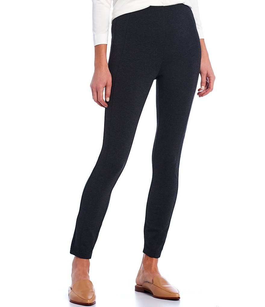 Gibson & Latimer High Rise Seamed Front Pull-On Ponte Leggings