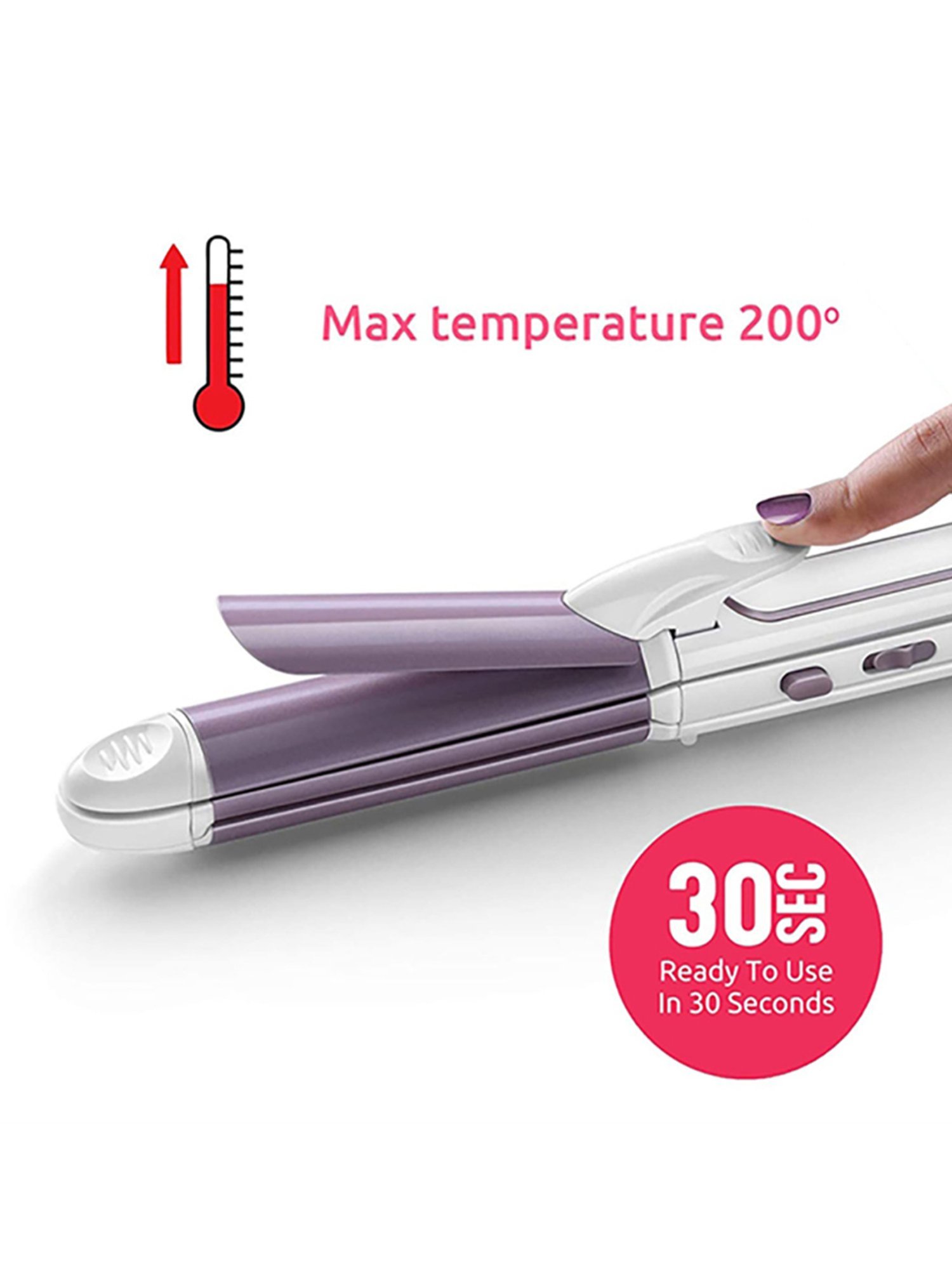 HNK Frizz Hair Crimper (Green)