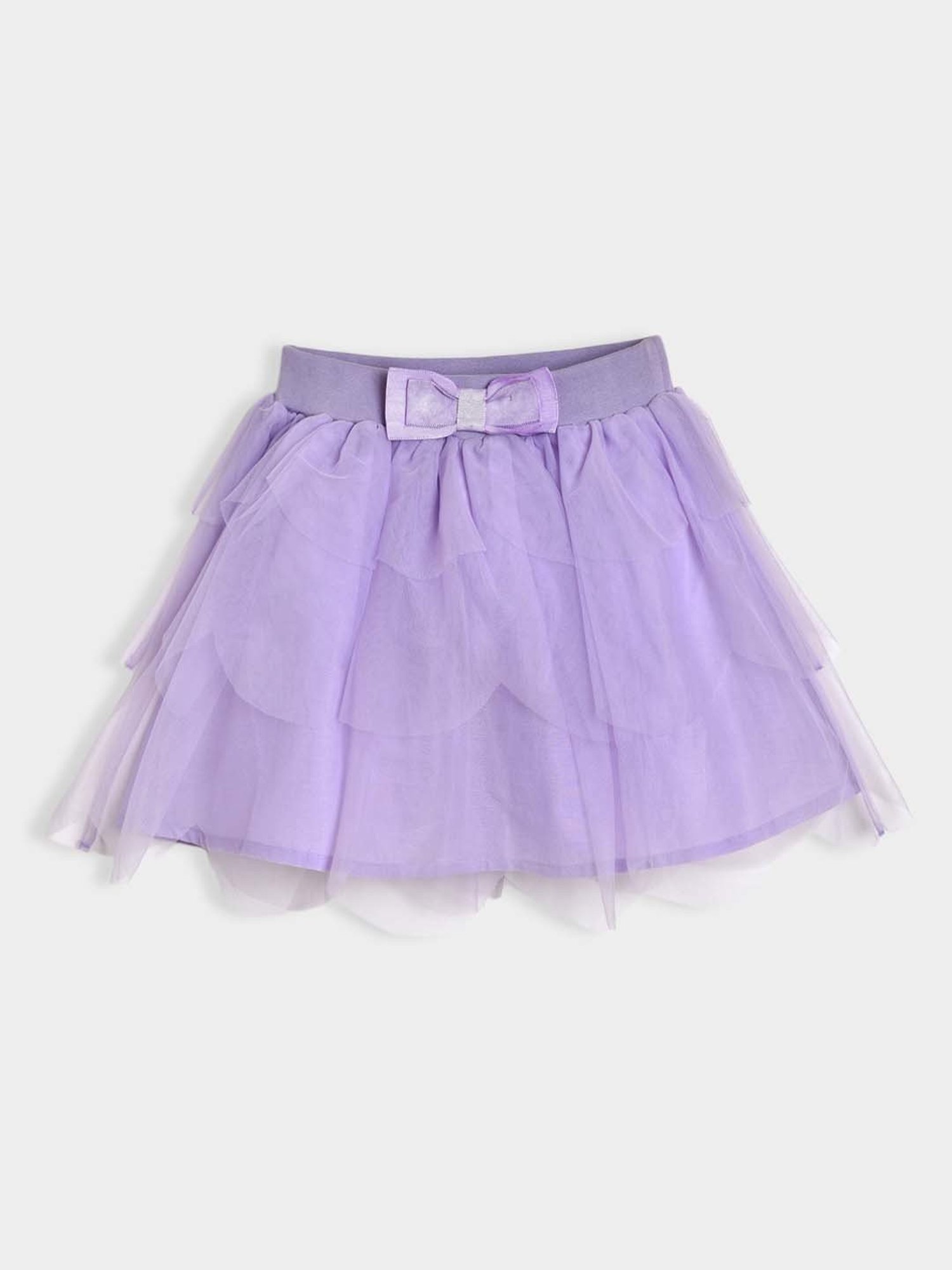 MINIKLUB Kids Blue Cotton Embellished Skirt