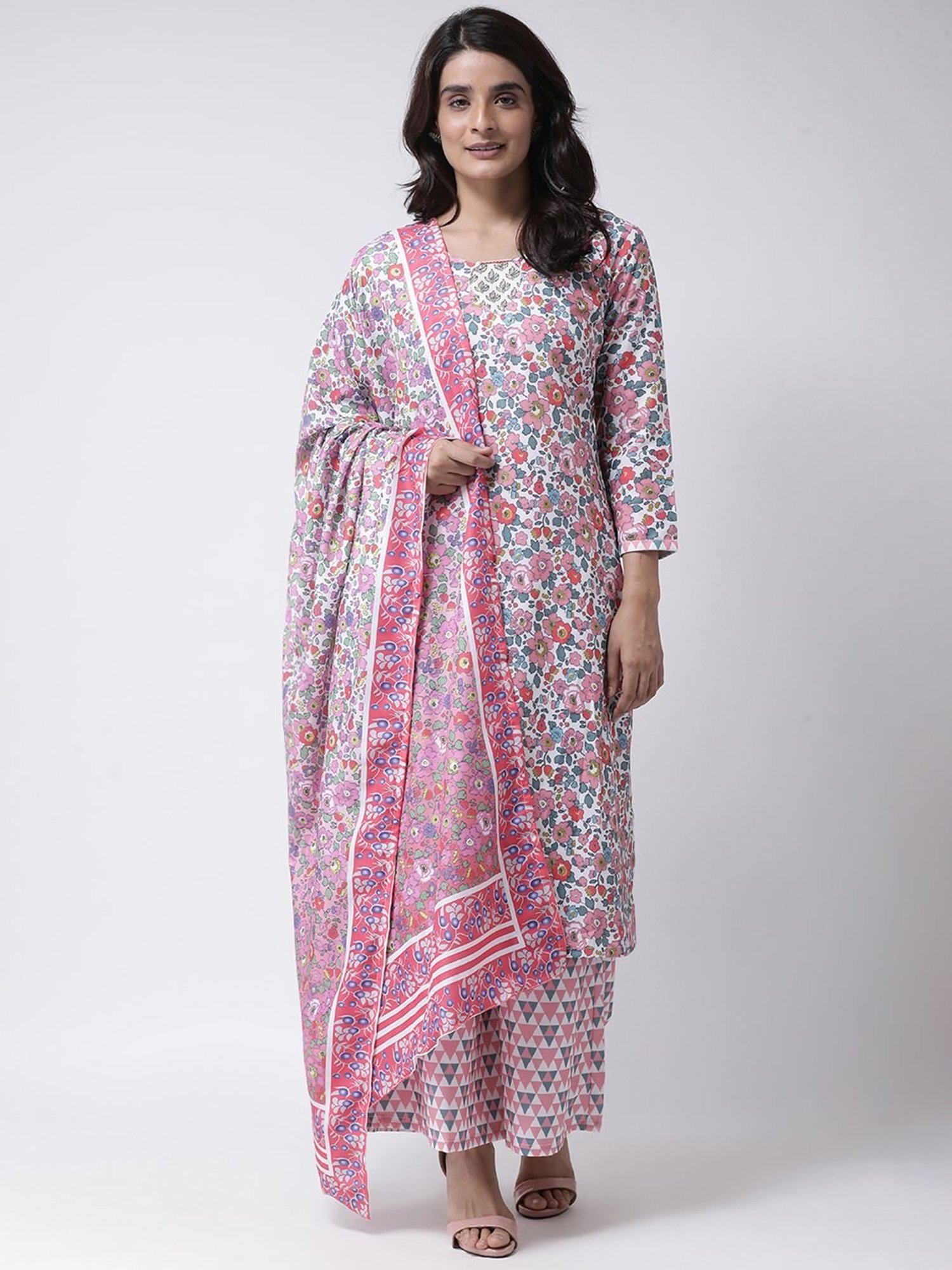 Hangup Pink Printed Dupatta