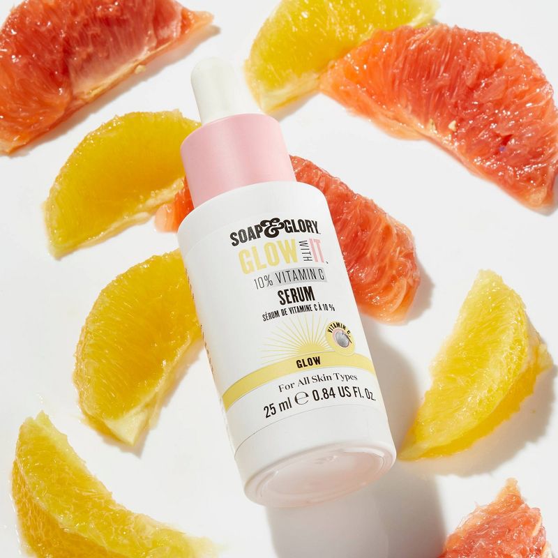 Soap & Glory Glow with It 10% Vitamin C Serum - 0.84 fl oz
