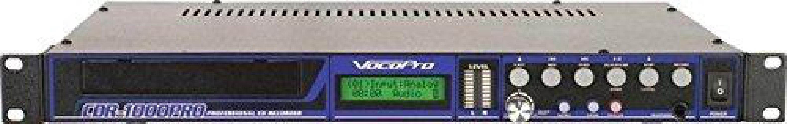 vocopro cdr1000 pro professional single space cd recorder/ player