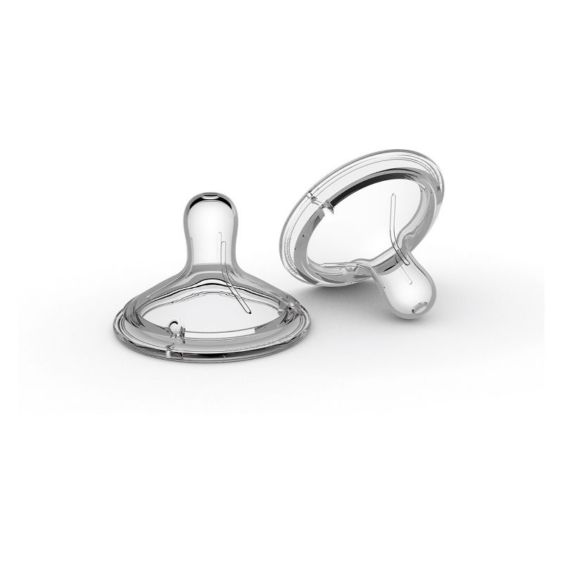 Nanobebe Fast Flow 2pk Baby Bottle Silicone Nipples