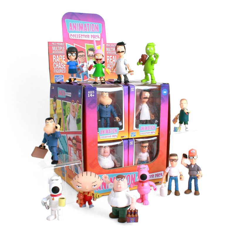 TLS FOX ANIMATION Action Vinyls Window Box Assortment