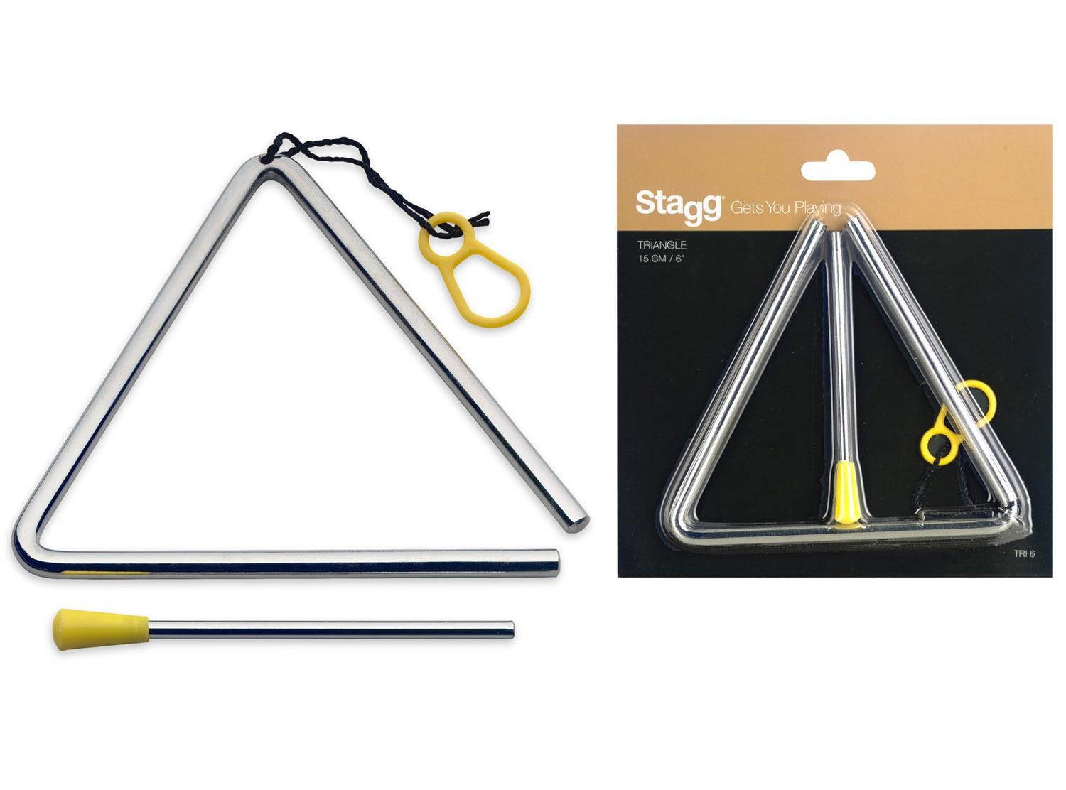 Stagg 6" Triangle with Beater