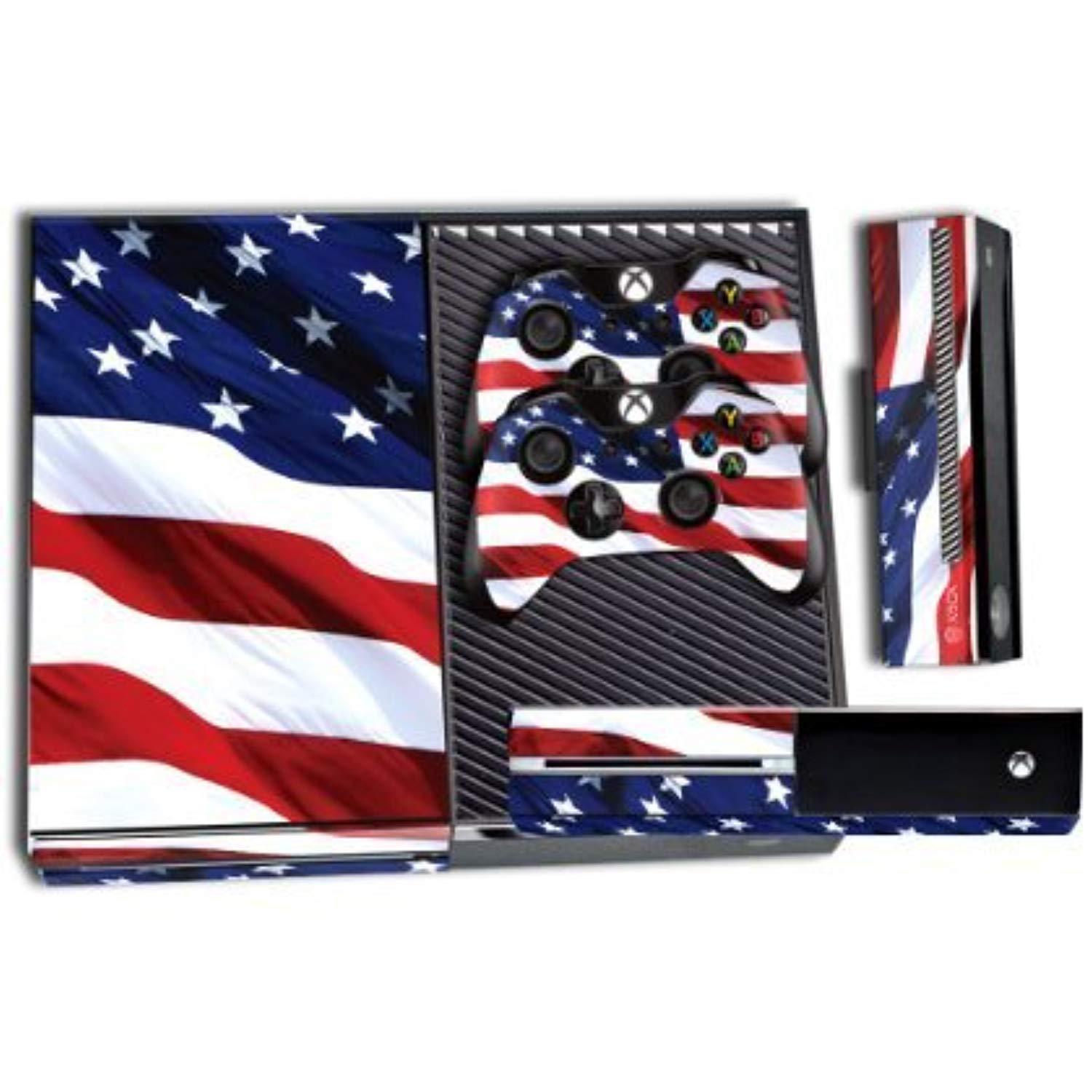 Microsoft Xbox ONE  Console Skin plus 2 Controller Skins - Stars & Stripes