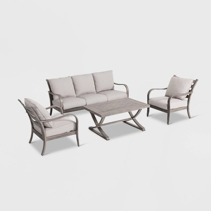4pc Aluminum Sofa Set - Nuu Garden
