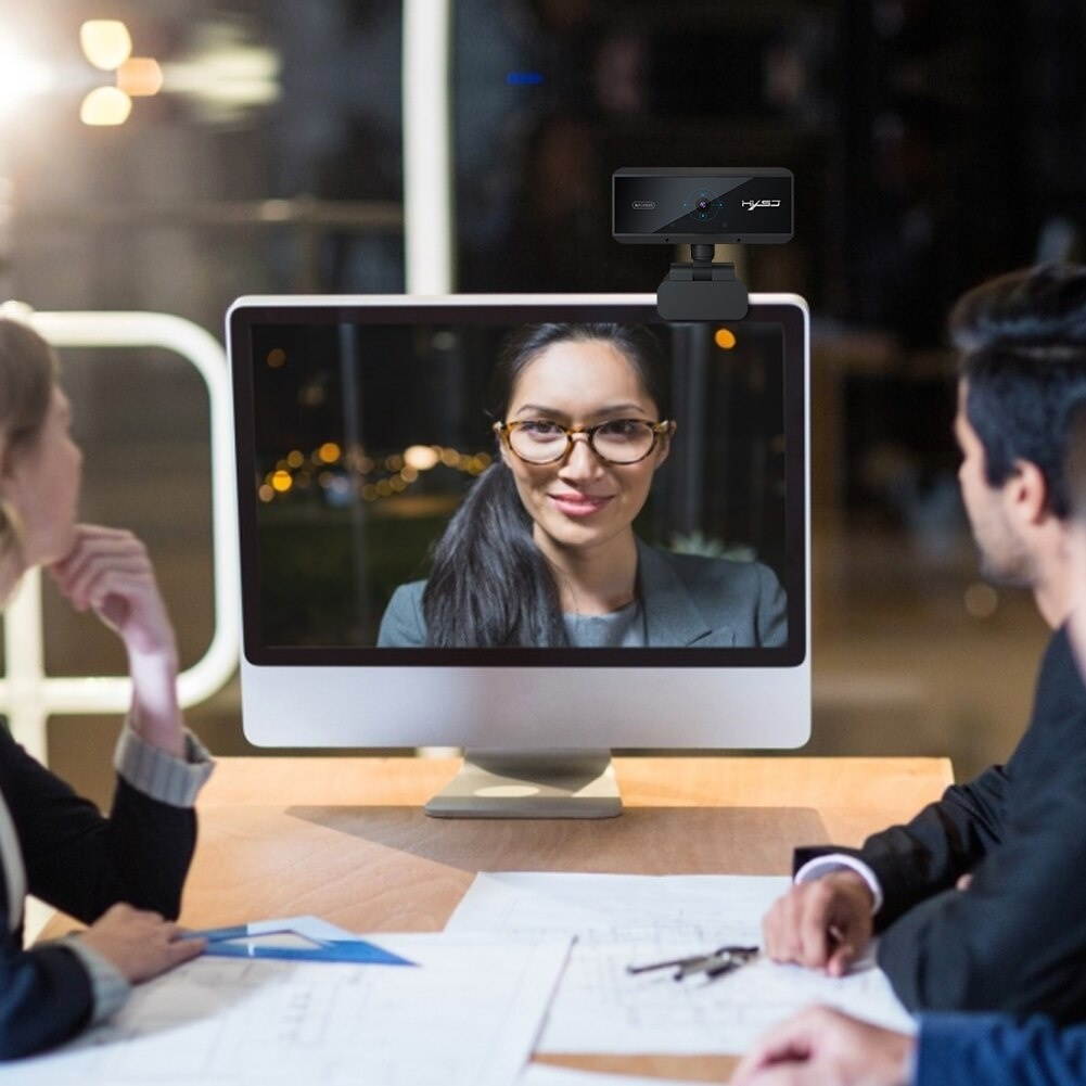 2021 New Full HD 1080P Webcam 1920 * 1080 Web Camera Auto Focus Webcam With Microphone For PC Computer Video Recording